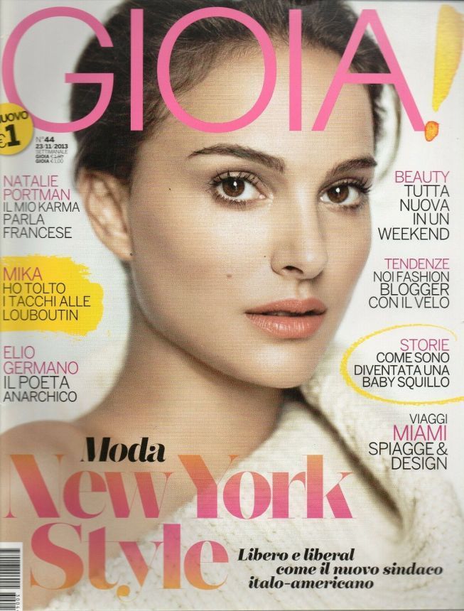 GIOIA magazine side cover Issue 44 23 November 2013