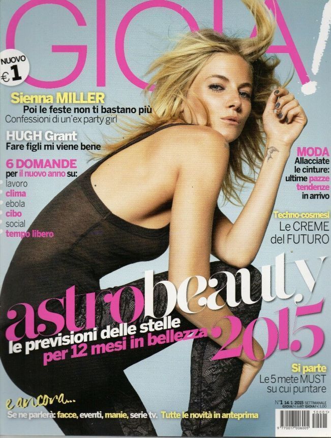 GIOIA magazine side cover Issue 1 14 January 2015