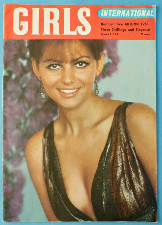 GIRLS INTERNATIONAL magazine side cover Issue 2 Autumn 1965
