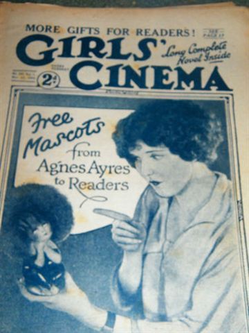 GIRLS CINEMA magazine side cover 17 November 1923