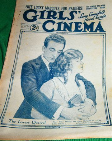 GIRLS CINEMA magazine side cover 24 November 1923