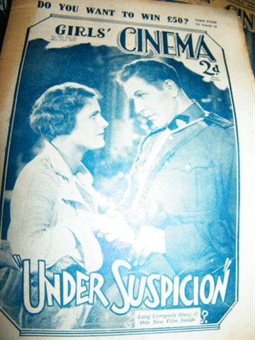 GIRLS CINEMA magazine side cover 23 May 1931