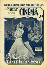 GIRLS CINEMA magazine side cover 12 September 1931