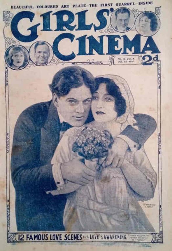 GIRLS CINEMA magazine side cover Issue 2 23 October 1920