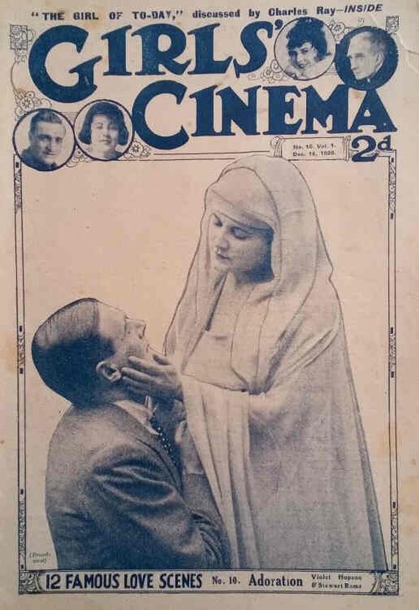 GIRLS CINEMA magazine side cover Issue 10 15 December 1920
