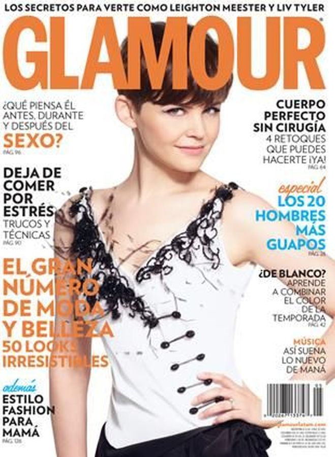 GLAMOUR COLOMBIA magazine side cover  May 2011