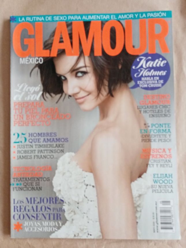 GLAMOUR MEXICO magazine side cover  May 2009