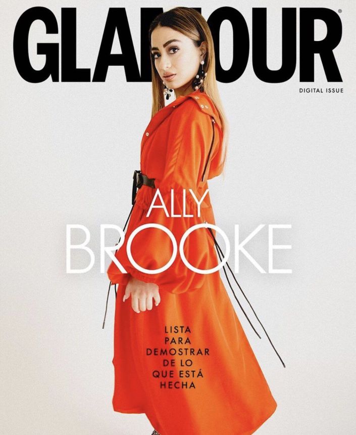 GLAMOUR MEXICO magazine side cover  June 2019
