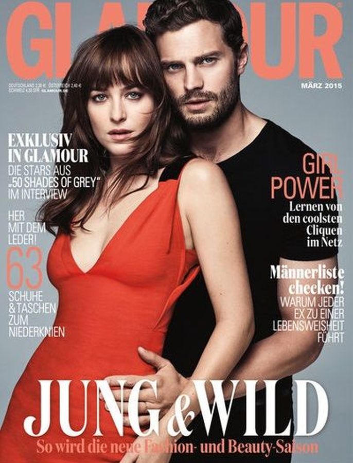 GLAMOUR GERMANY magazine side cover  March 2015