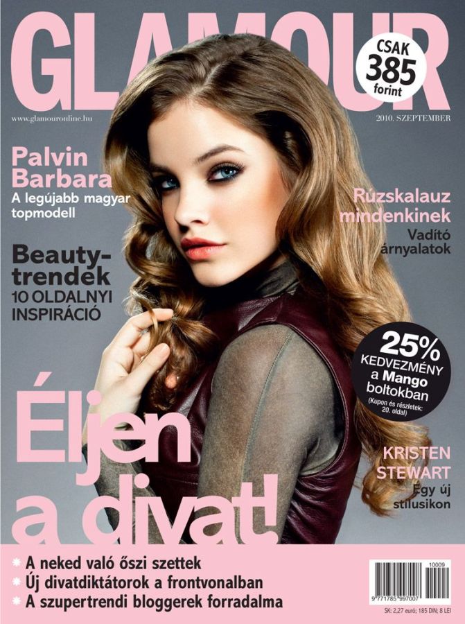 GLAMOUR HUNGARY magazine side cover  September 2010