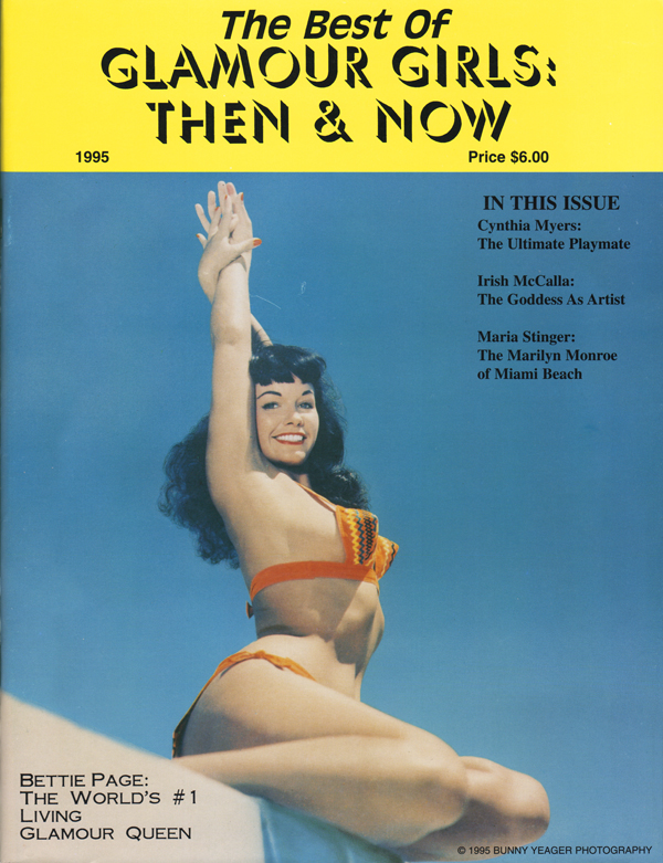 GLAMOUR GIRLS THEN AND NOW magazine side cover  Best of # 1  1995