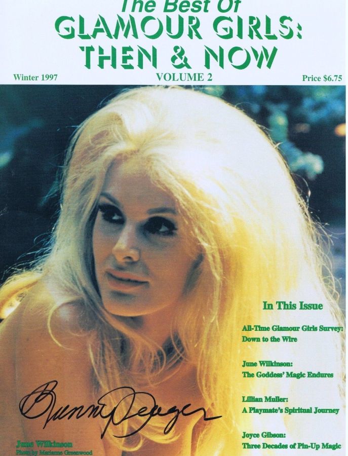 GLAMOUR GIRLS THEN AND NOW magazine side cover  Best of # 2 Winter 1997
