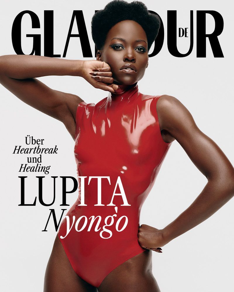 GLAMOUR GERMANY magazine side cover  June 2024