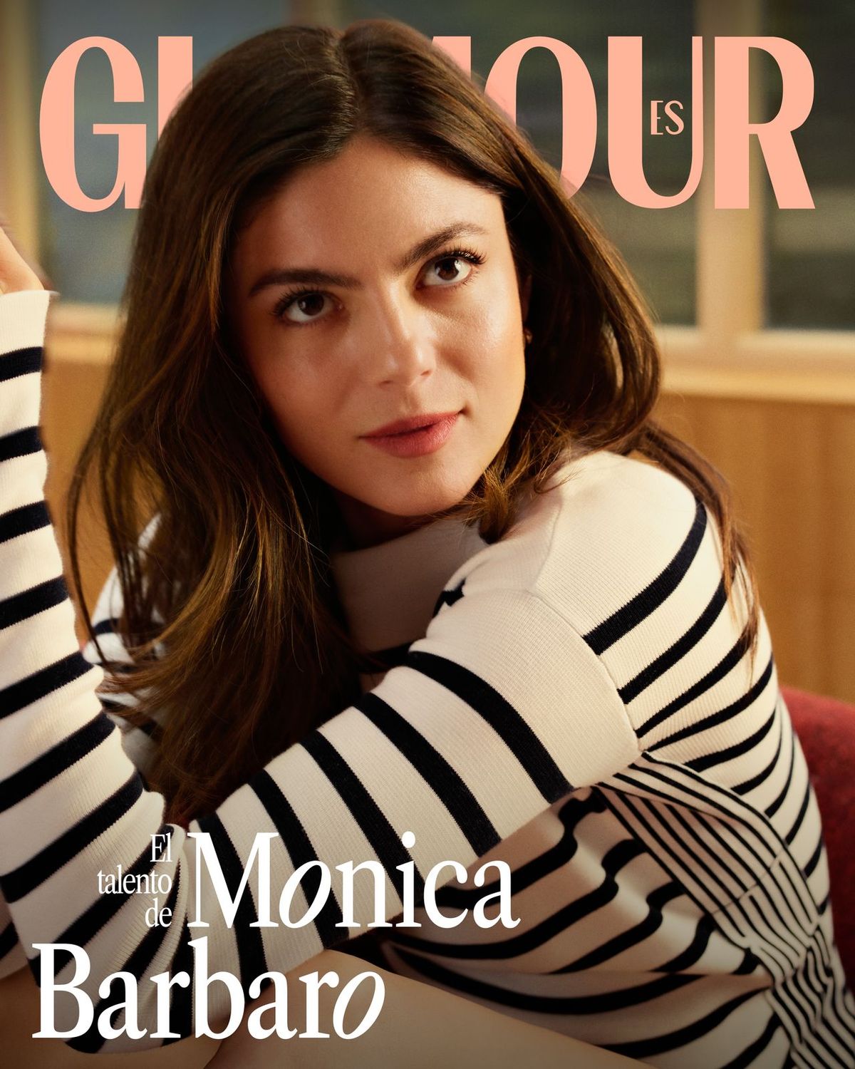 GLAMOUR SPAIN magazine side cover  March 2025