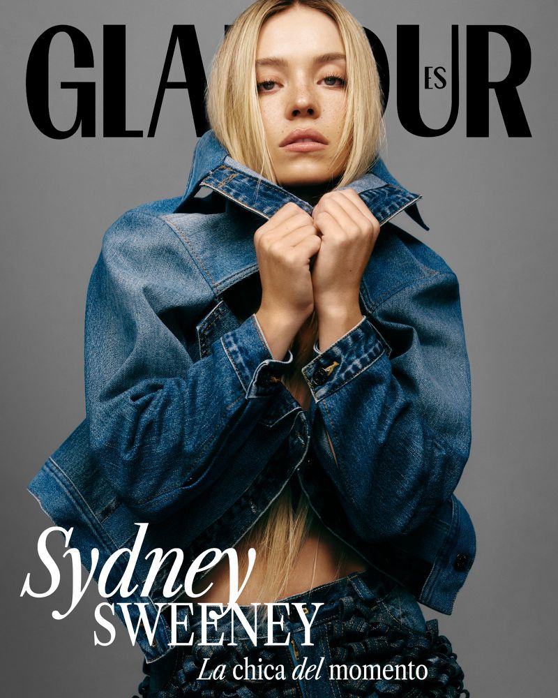 GLAMOUR SPAIN magazine side cover  December 2023