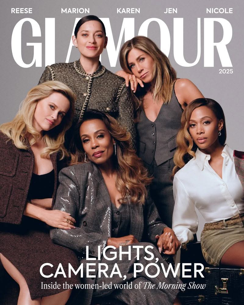 GLAMOUR USA magazine side cover  September 2025