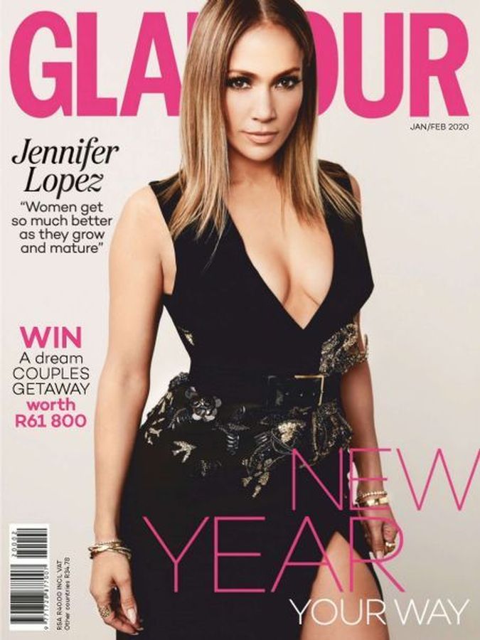 GLAMOUR SOUTH AFRICA magazine side cover  January/February 2020