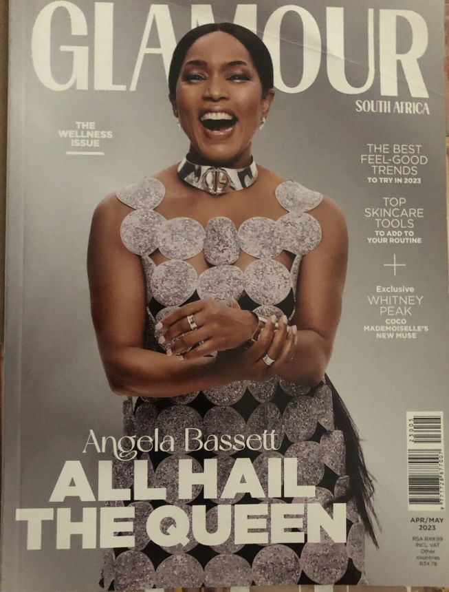 GLAMOUR SOUTH AFRICA magazine side cover  April/May 2023