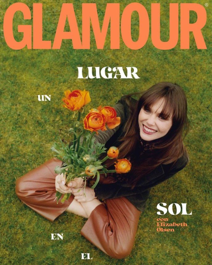GLAMOUR SPAIN magazine side cover  June 2021