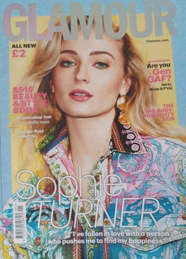 GLAMOUR UK magazine side cover Summer 2019
