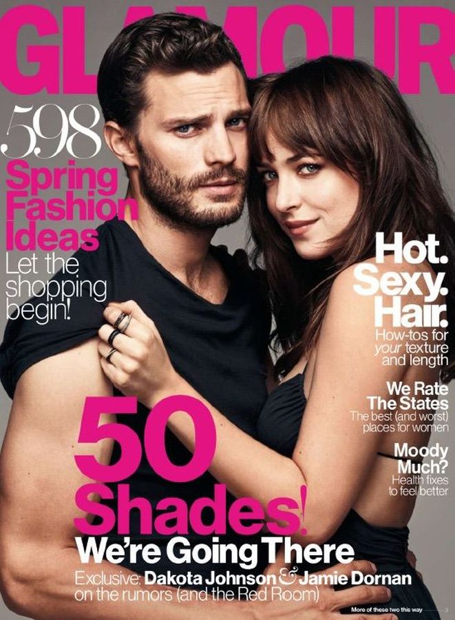 GLAMOUR USA magazine side cover  March 2015