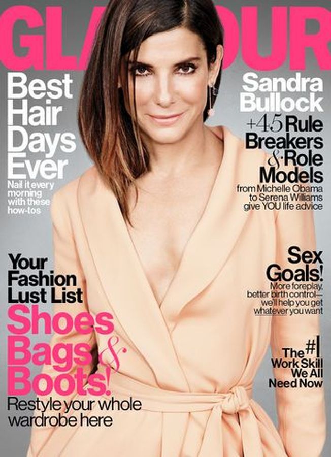 GLAMOUR USA magazine side cover  November 2015