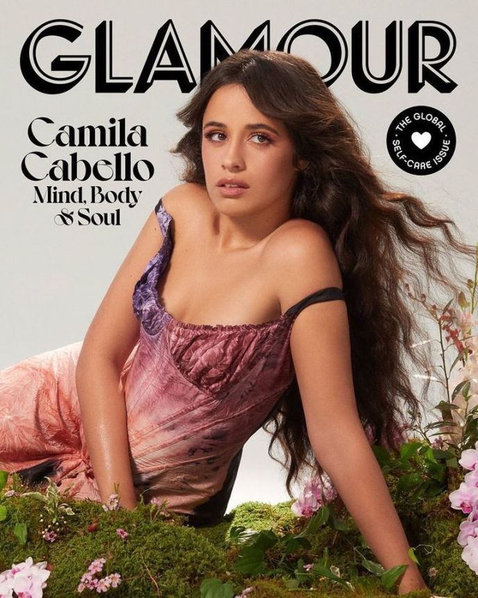 GLAMOUR USA magazine side cover  October 2021