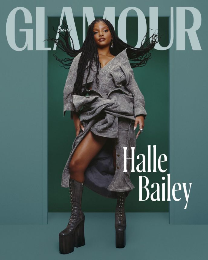 GLAMOUR USA magazine side cover  June 2023