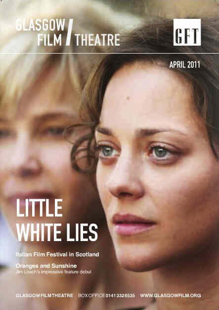 GLASGOW FILM THEATRE magazine side cover April 2011