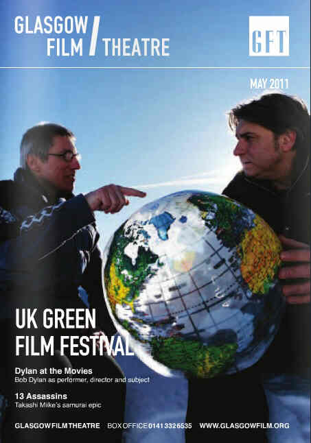 GLASGOW FILM THEATRE magazine side cover May 2011
