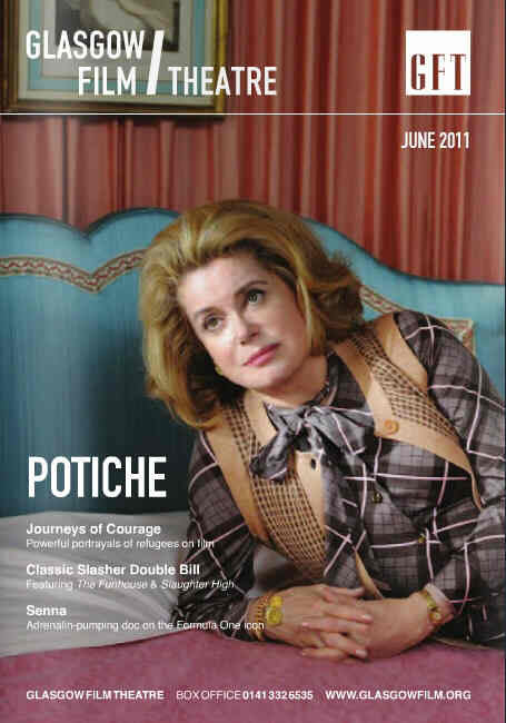 GLASGOW FILM THEATRE magazine side cover June 2011