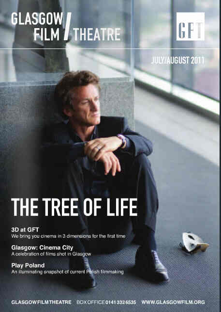 GLASGOW FILM THEATRE magazine side cover July/August 2011