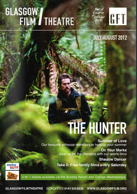 GLASGOW FILM THEATRE magazine side cover July/August 2012