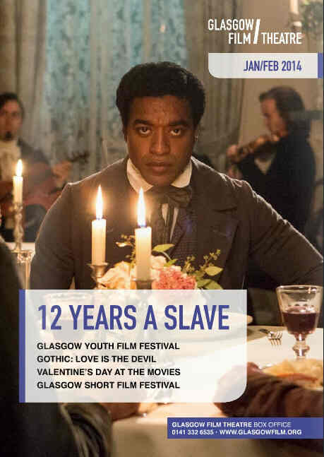 GLASGOW FILM THEATRE magazine side cover January/February 2014