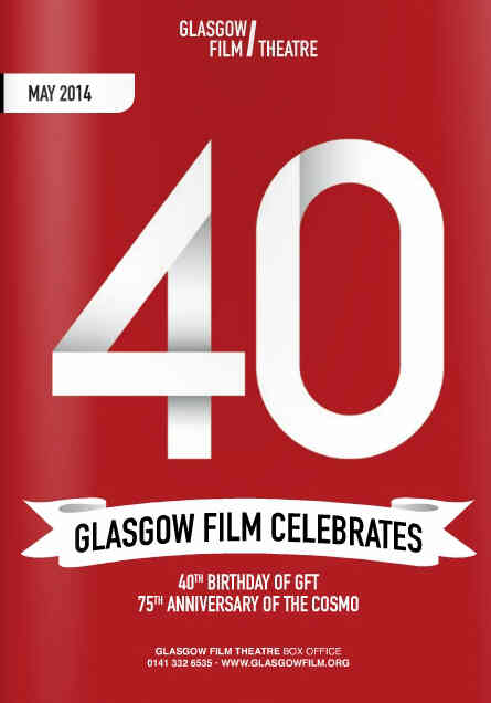 GLASGOW FILM THEATRE magazine side cover May 2014