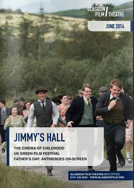 GLASGOW FILM THEATRE magazine side cover June 2014