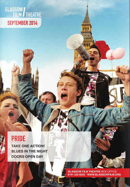 GLASGOW FILM THEATRE magazine side cover September 2014
