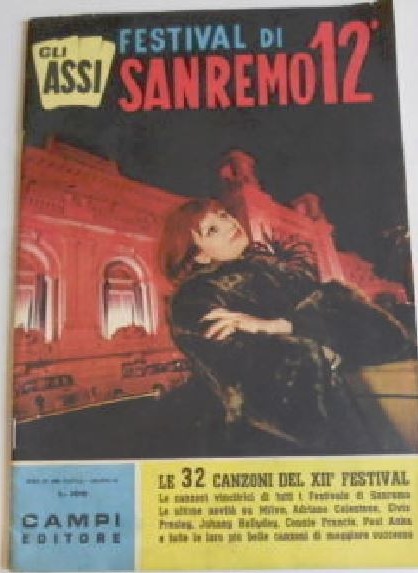 GLI ASSI DEL CINEMA magazine side cover Issue 2  1962