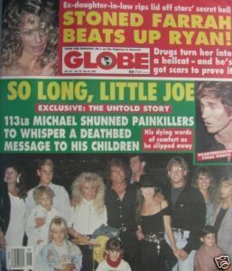 GLOBE magazine side cover July 1991