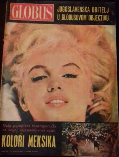 GLOBUS magazine side cover Issue 89 12 March 1961
