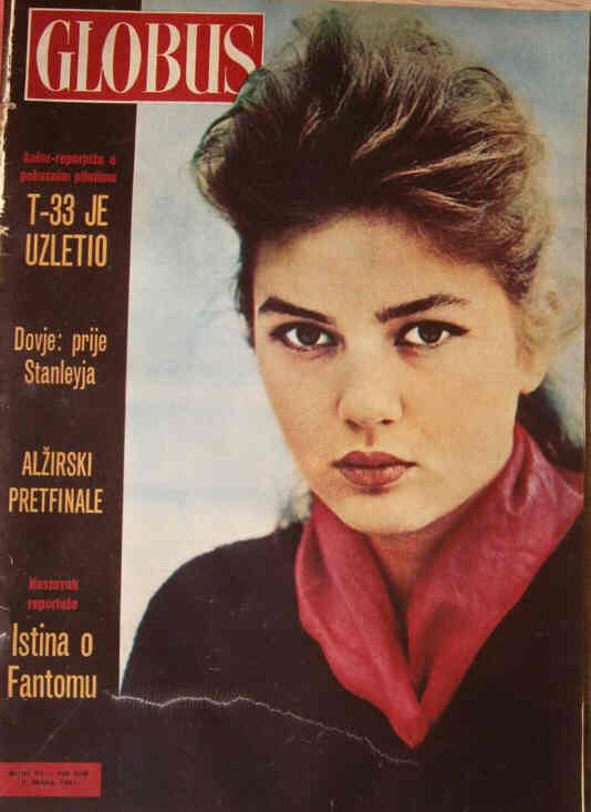GLOBUS magazine side cover Issue 97 7 May 1961