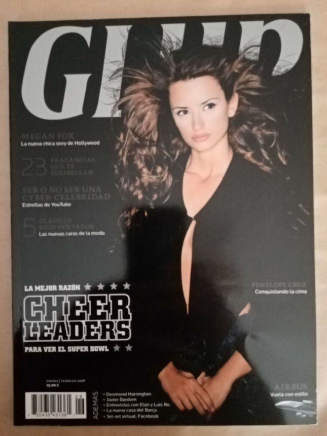 GLUP magazine side cover  January/February 2008