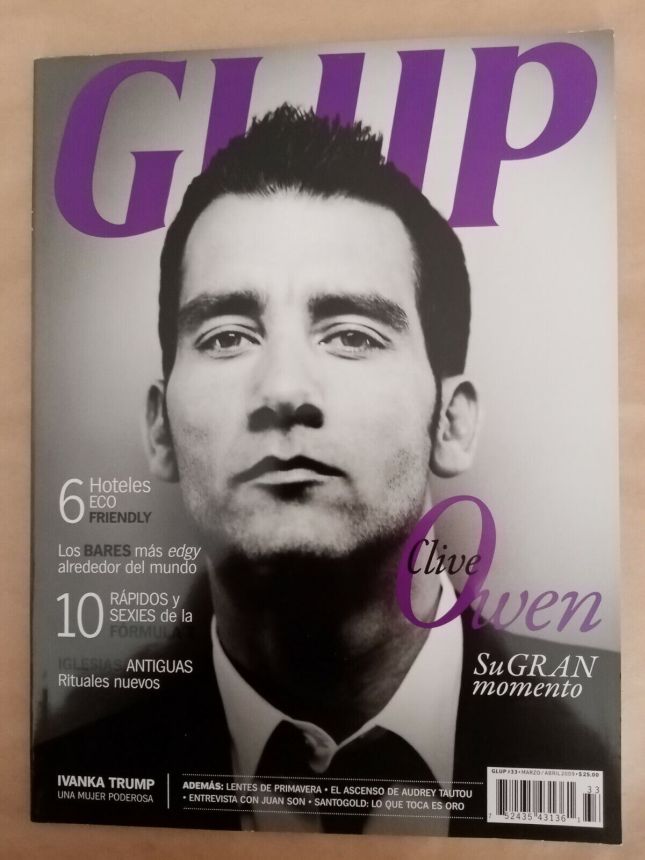 GLUP magazine side cover Issue 33  March/April 2009