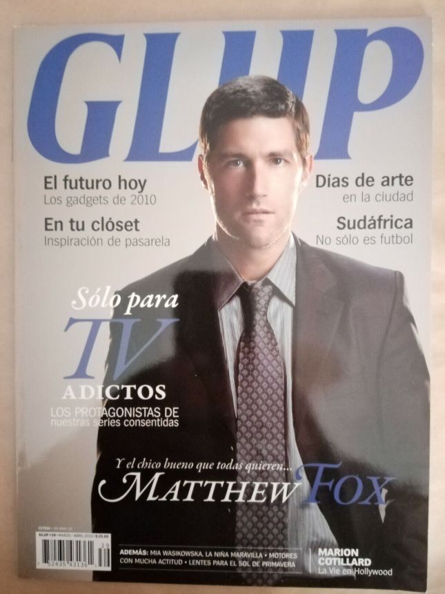 GLUP magazine side cover Issue 39  March/April 2010