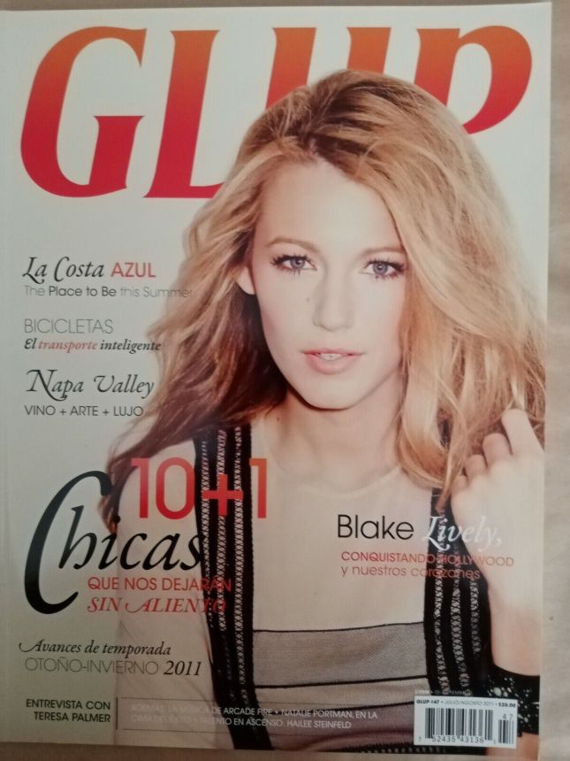 GLUP magazine side cover  July/August 2011