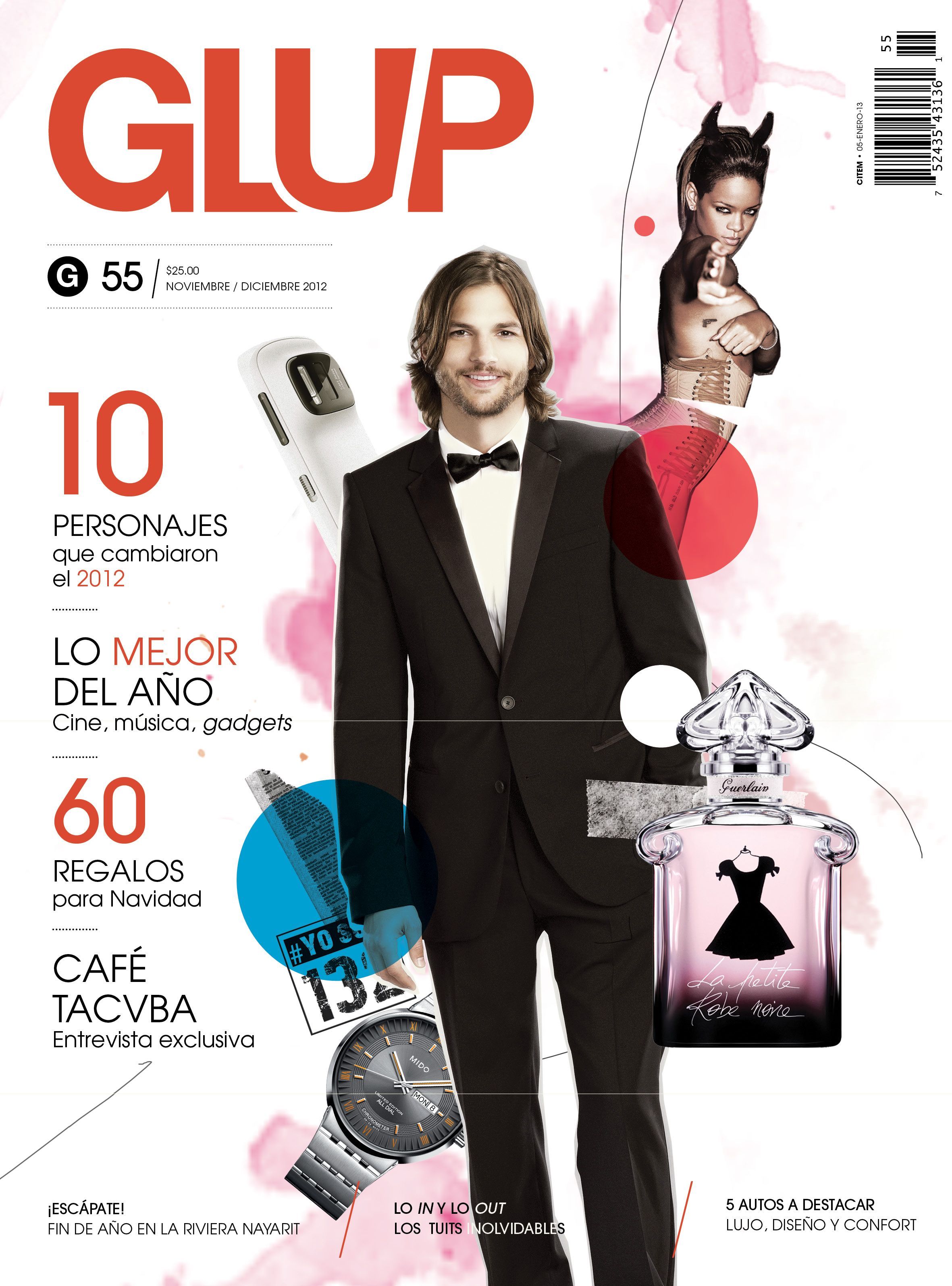 GLUP magazine side cover Issue 55  November/December 2012