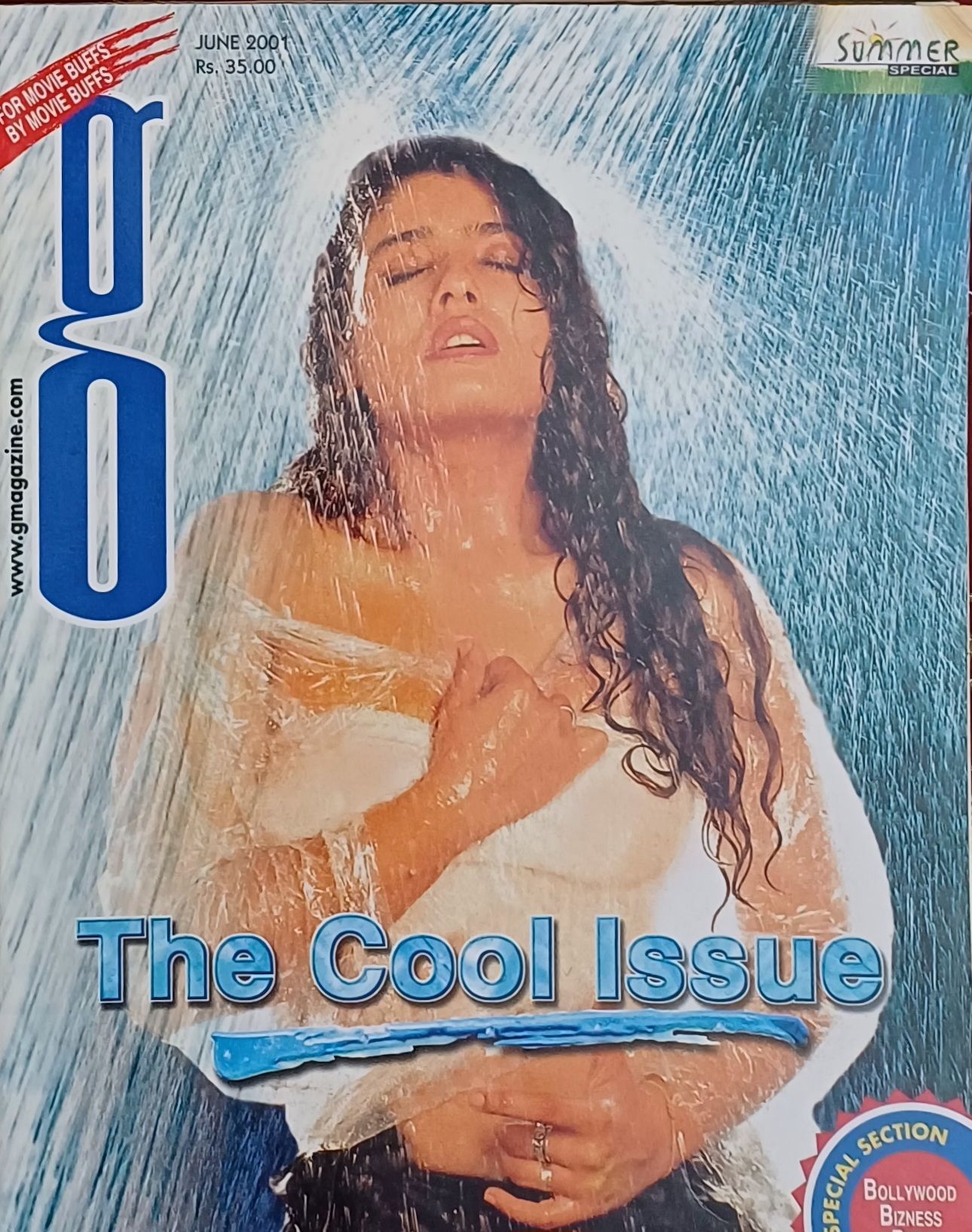 G MAGAZINE magazine cover  June 2001
