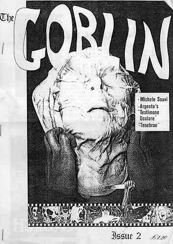 GOBLIN magazine side cover Issue 2  