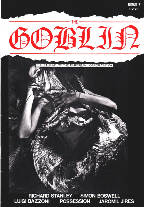 GOBLIN magazine side cover Issue 7  