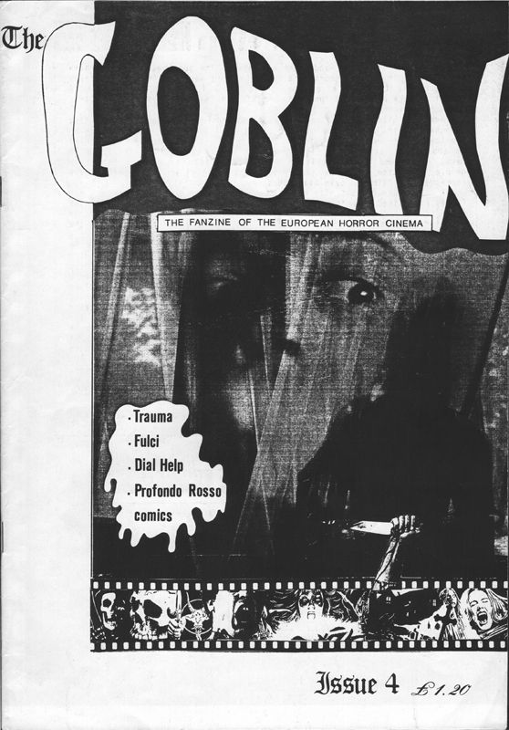 GOBLIN magazine side cover Issue 4   1993